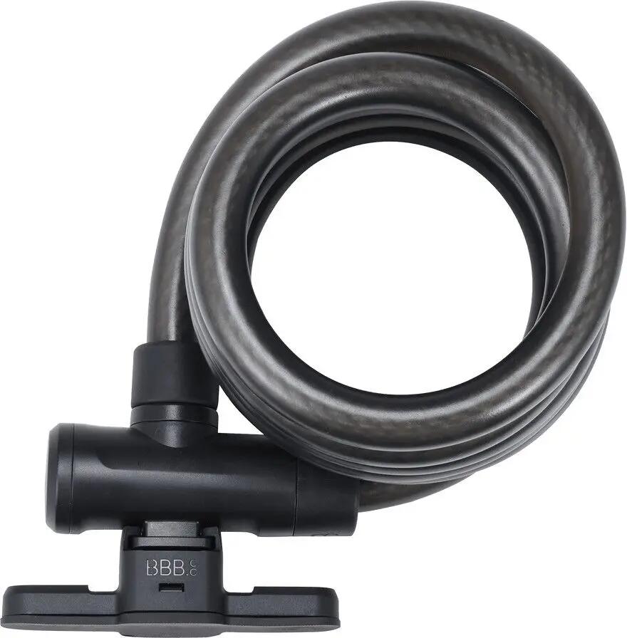Cable BBB KeyGuard 15 x 1800 mm (con soporte de montaje) Negro 2/7