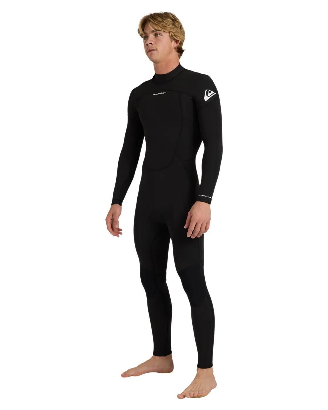Wetsuit met een Achterrits PROLOGUE+ 3/2MM Schwarz Heren 4/4