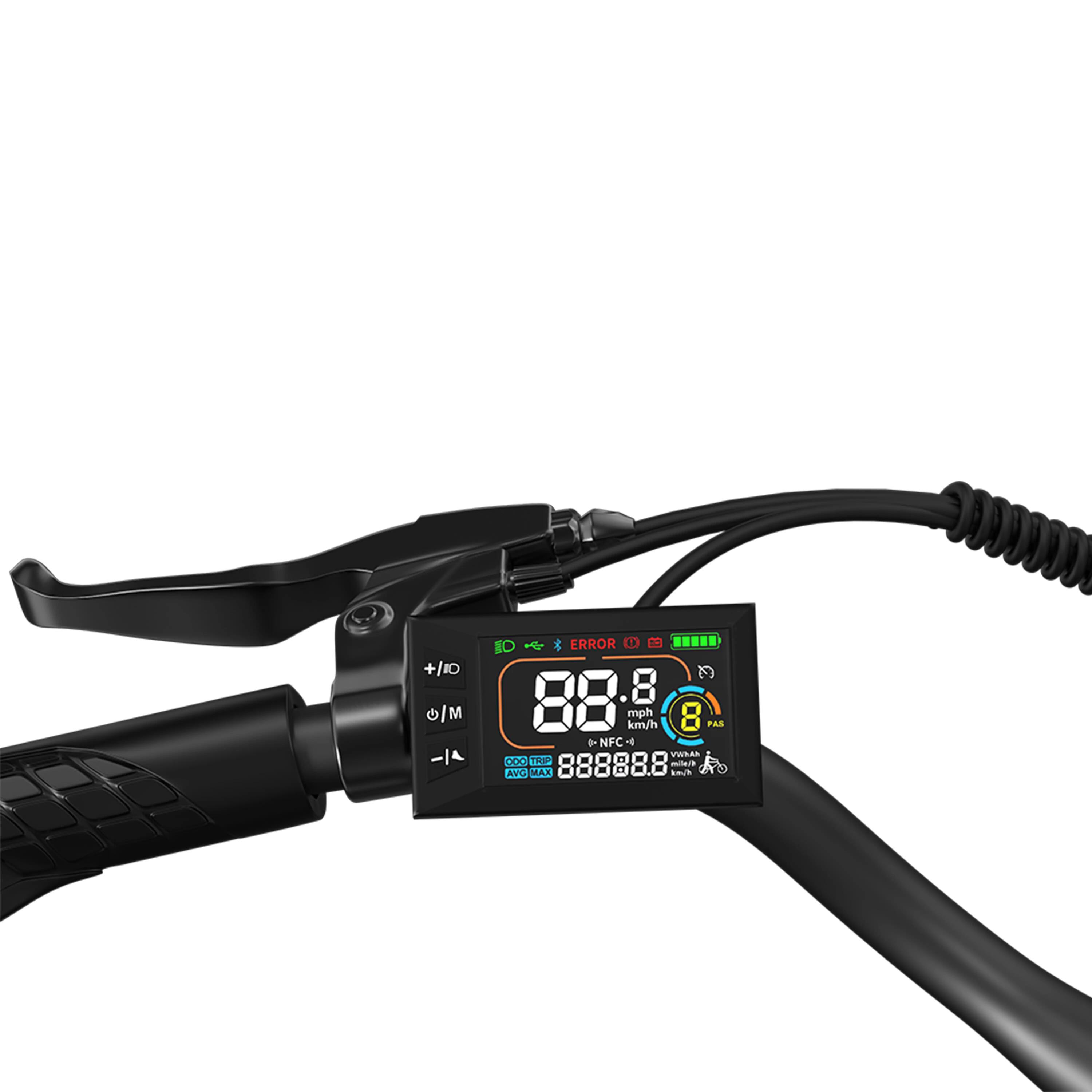 Volwassen elektrische fiets C1, banden 27,5" × 1,95", accu 36V 13Ah. 5/11