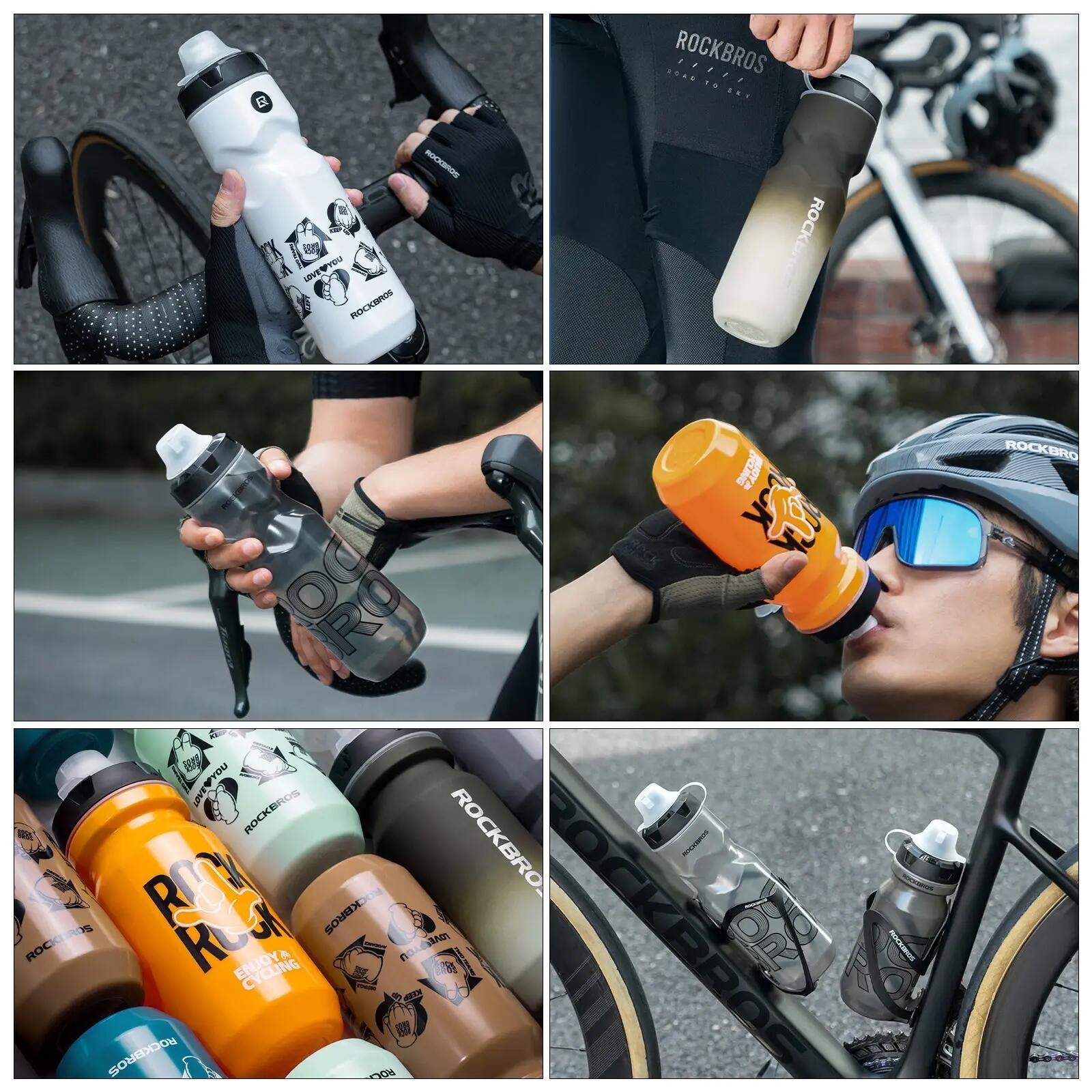 ROCKBROS Sport Trinkflasche PP5 Lebensmittelqualität 7/7