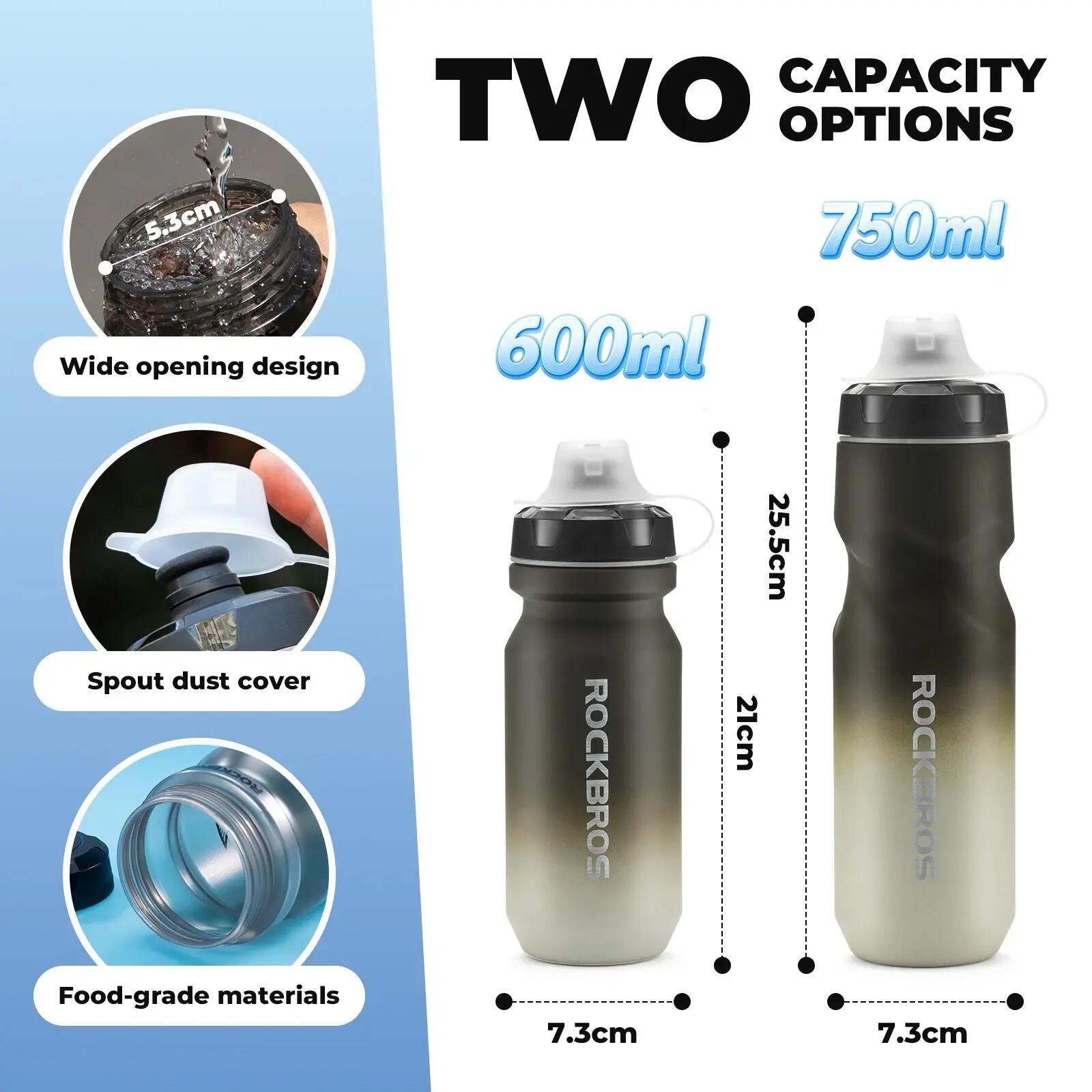 ROCKBROS Sport Trinkflasche PP5 Lebensmittelqualität 4/7