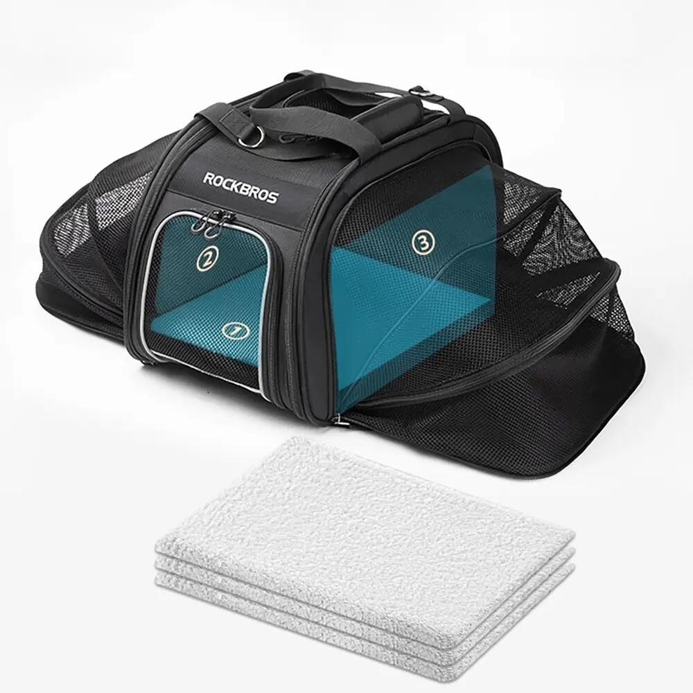 Bolsa de transporte para animais de estimação de até 10 kg ROCKBROS 5/5