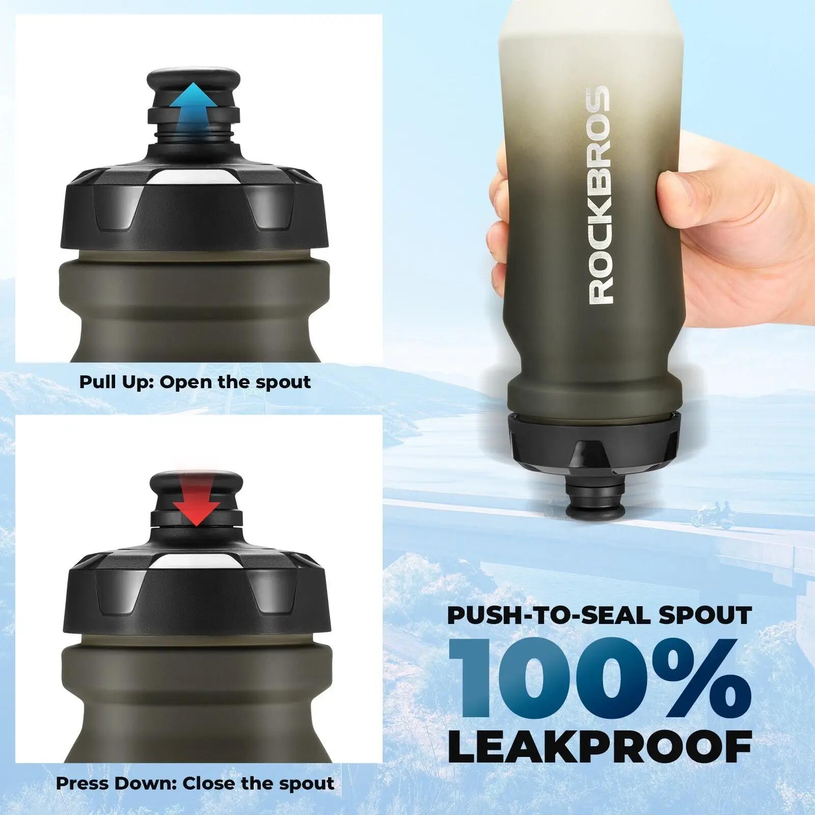 ROCKBROS Sport Trinkflasche PP5 Lebensmittelqualität 3/7