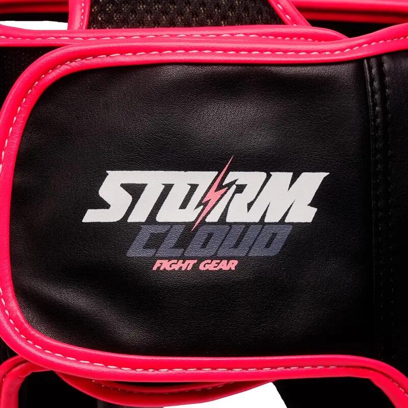 Capacete de boxe StormCloud Lynx Preto/Rosa Tamanho G/GG 7/7