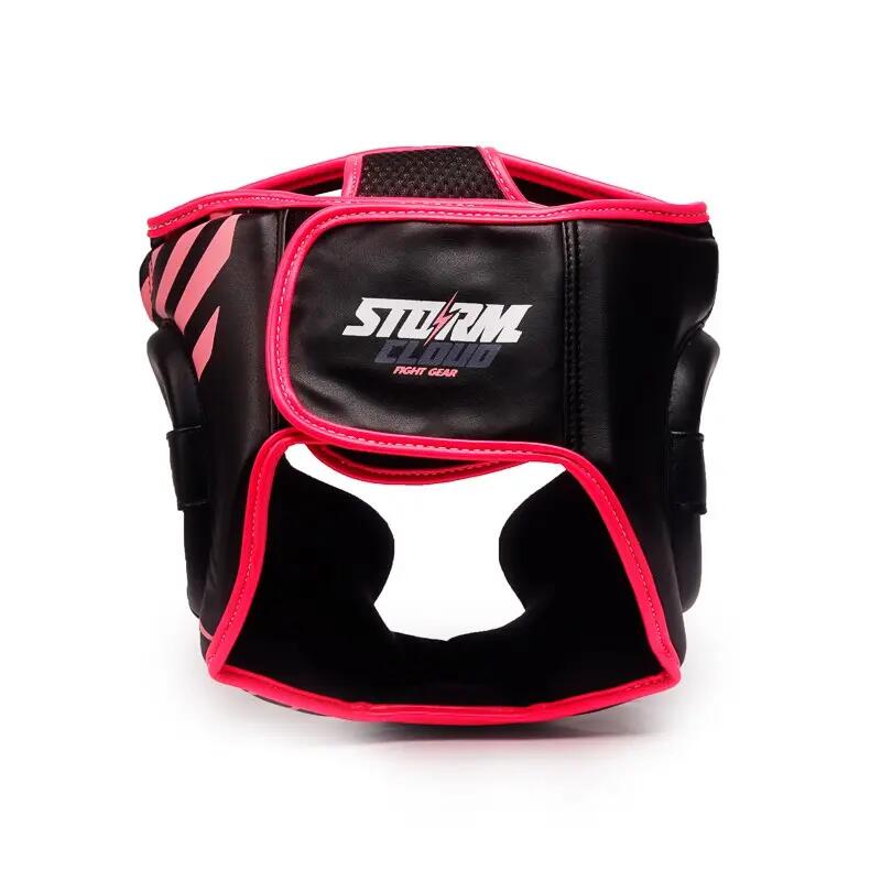 Capacete de boxe StormCloud Lynx Preto/Rosa Tamanho G/GG 4/7