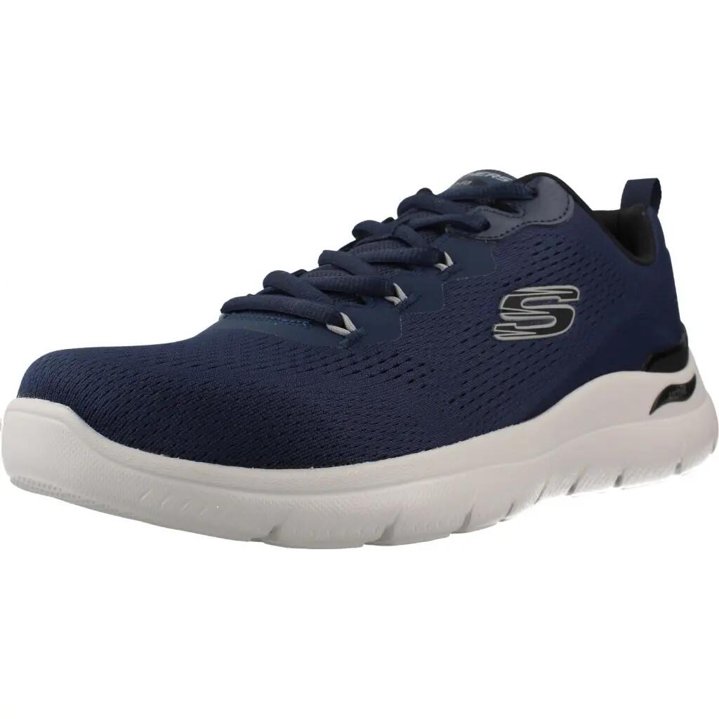 Buty SKECHERS ARCH FIT SUMMITS KRAVEL Niebieski