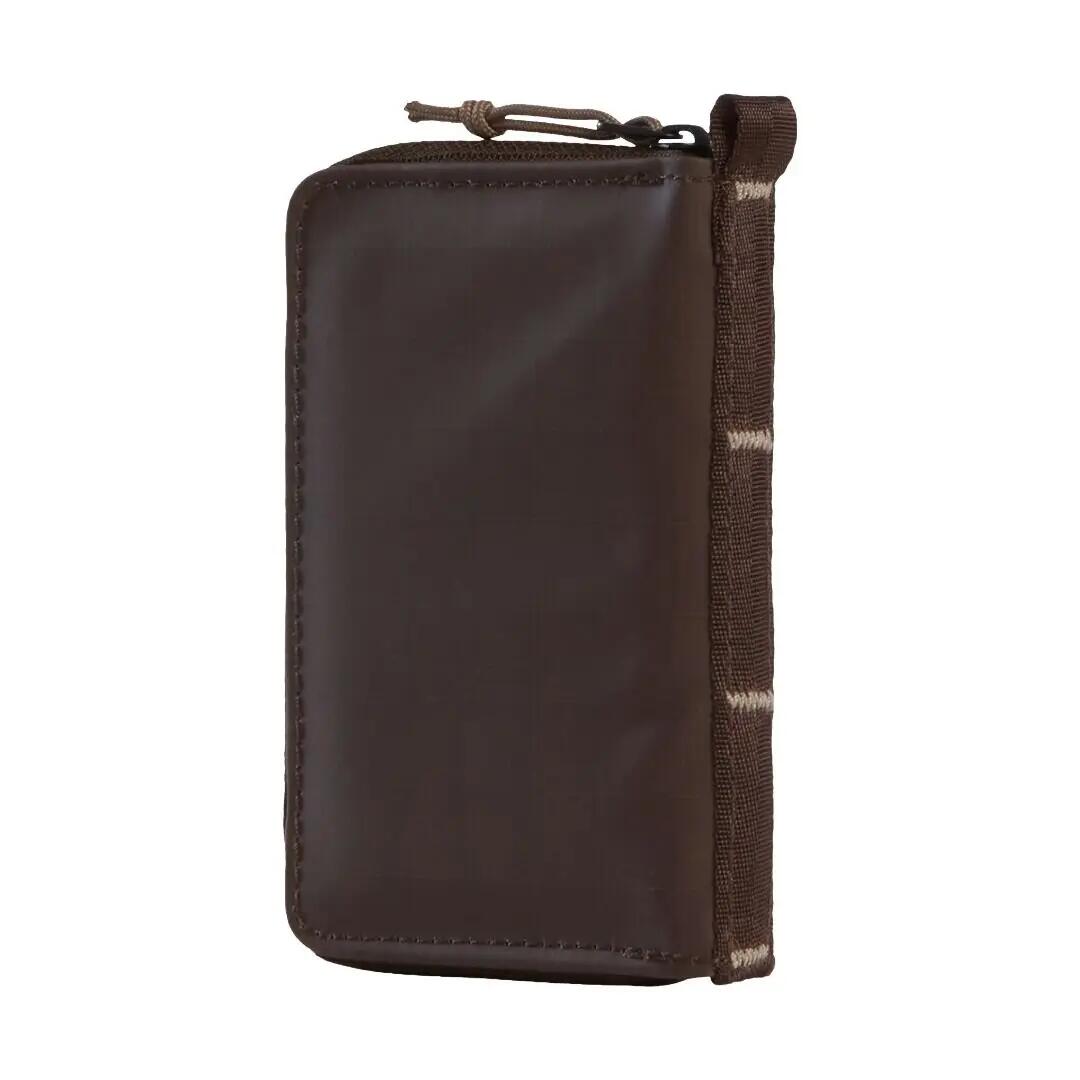 Cartera Marrón The North Face Base Camp Voyager Wallet Dark Chestnut Resistente 2/4