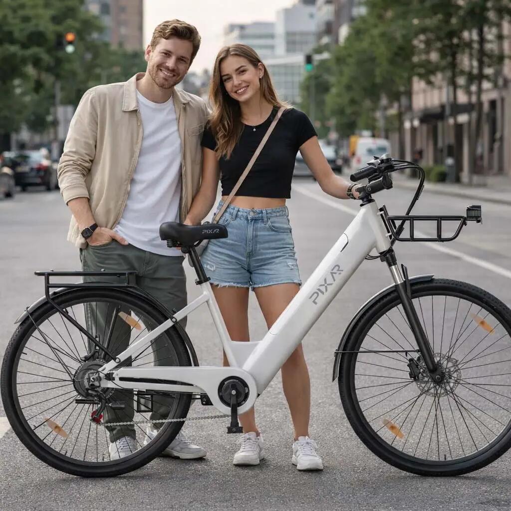 Bicicletta elettrica per adulti C1 Pro, pneumatici 27,5" × 1,95", 36V 18Ah. 7/7