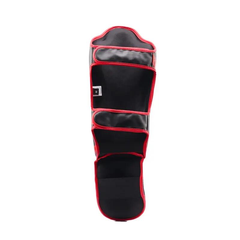 Caneleiras StormCloud Lynx para Crianças, Preto/Vermelho, Tamanho Júnior G 3/7