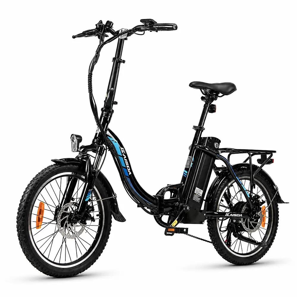 Сгъваем Електрически Велосипед KAISDA K7, Батерия 36V 13AH, Гуми 20*1.95 Инча