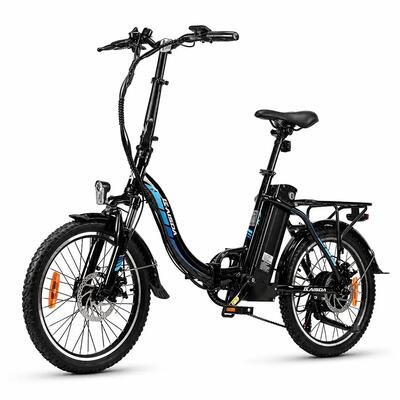 Vouwbare elektrische fiets kaisda k7, 36v 13ah batterij, 20*1.95 inch banden