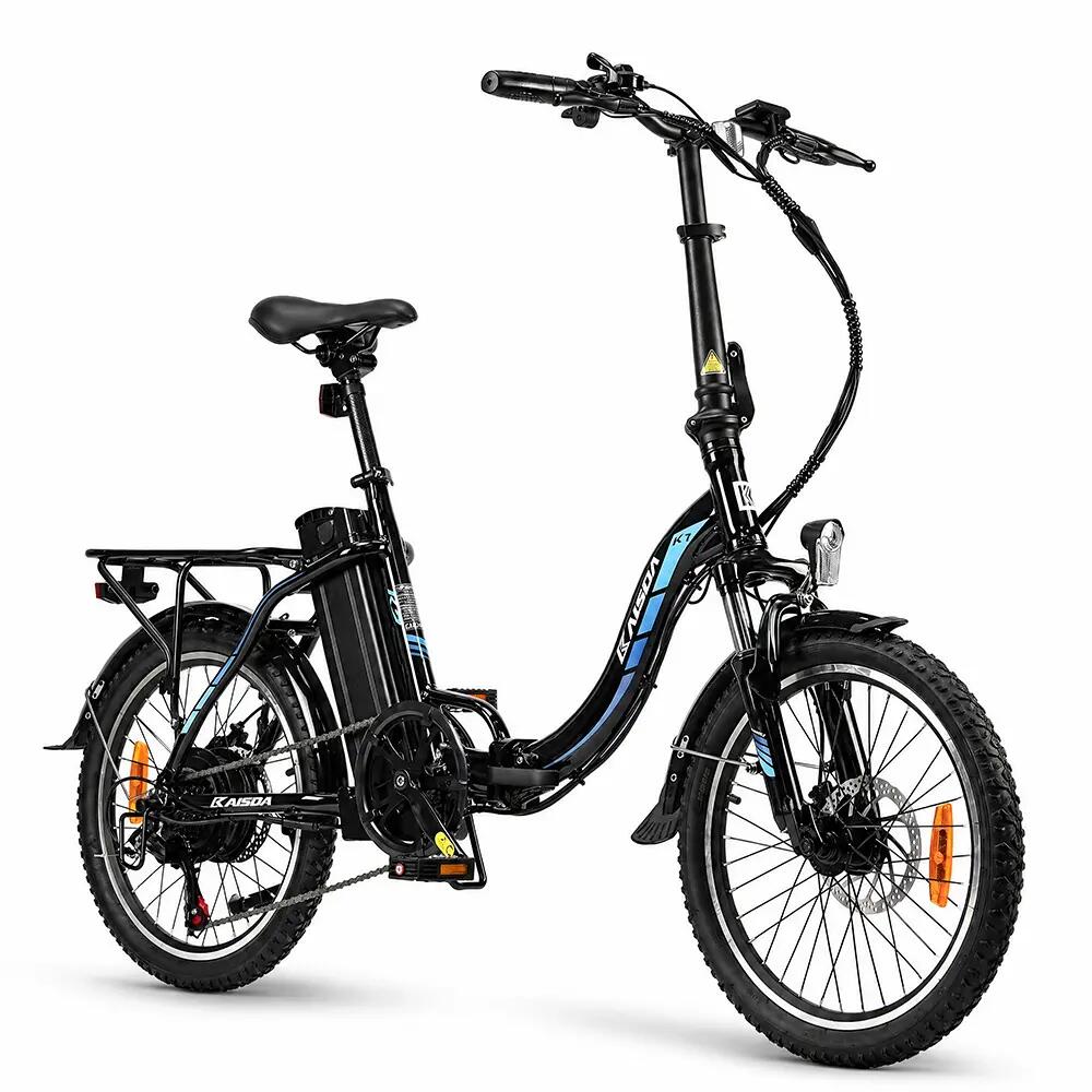 Bicicleta Elétrica Urbana K7 Motor 250W, Pneu 20 Polegadas, Bateria 36V 13Ah 3/9