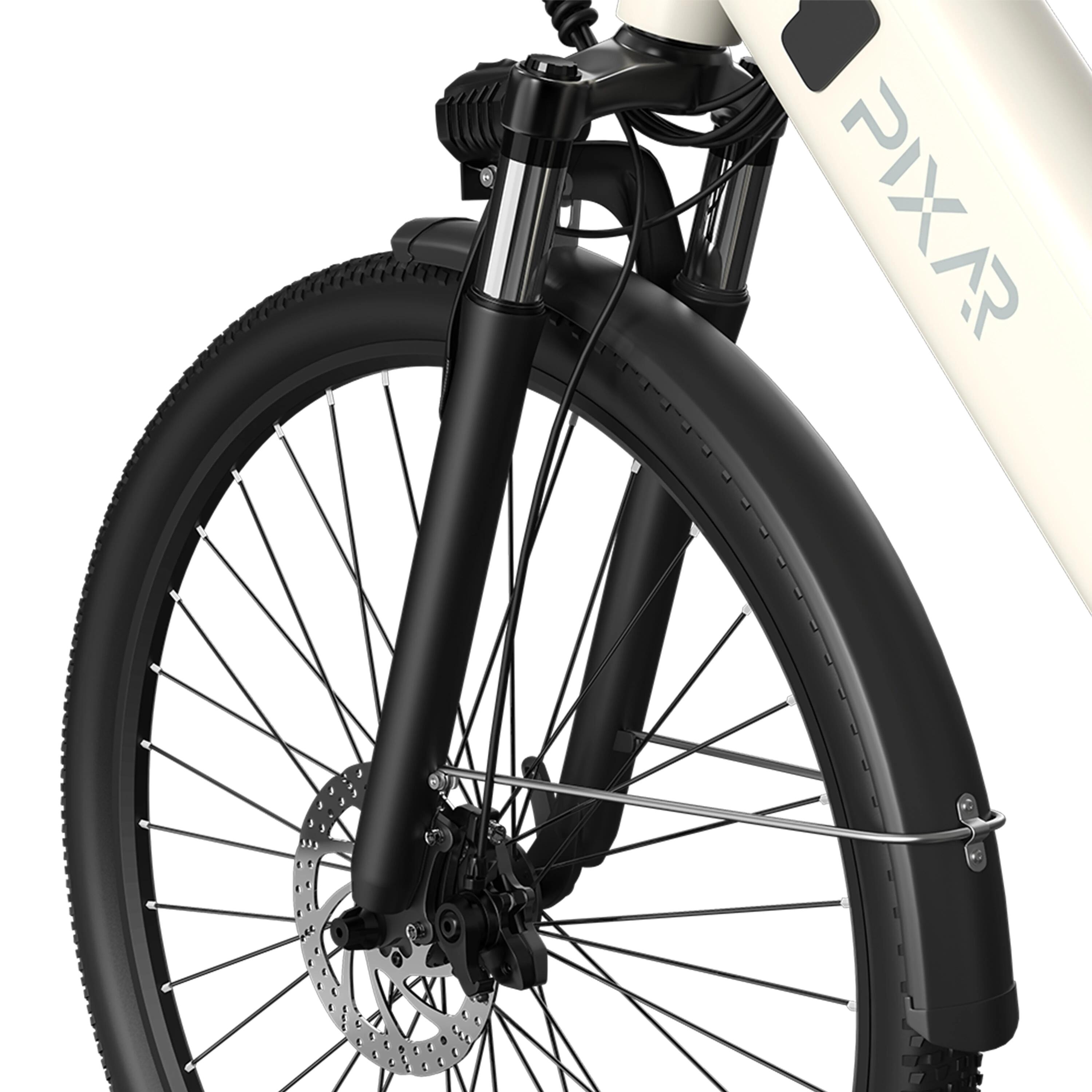Volwassen elektrische fiets C1, banden 27,5" × 1,95", accu 36V 13Ah. 8/13