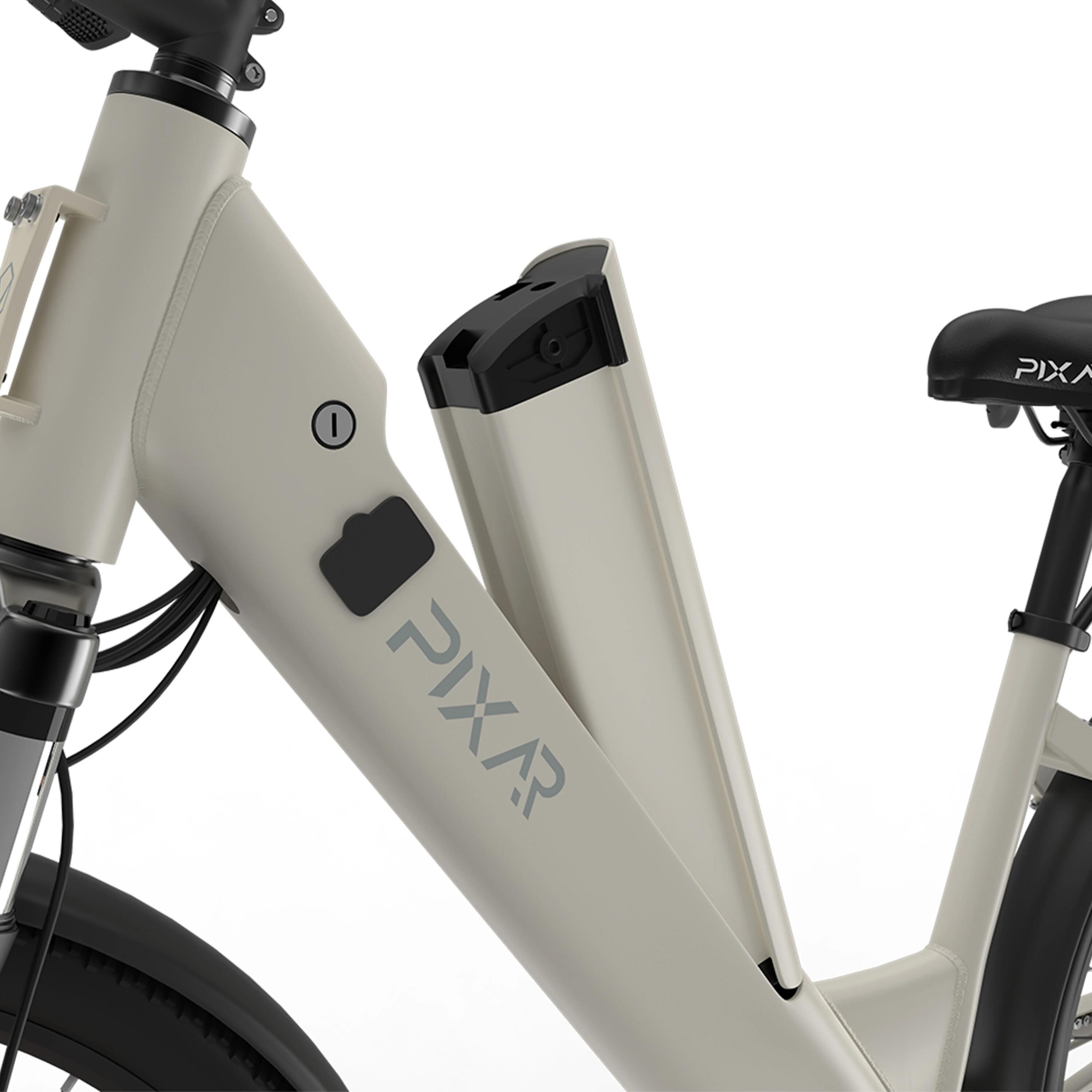 Volwassen elektrische fiets C1, banden 27,5" × 1,95", accu 36V 13Ah. 5/13