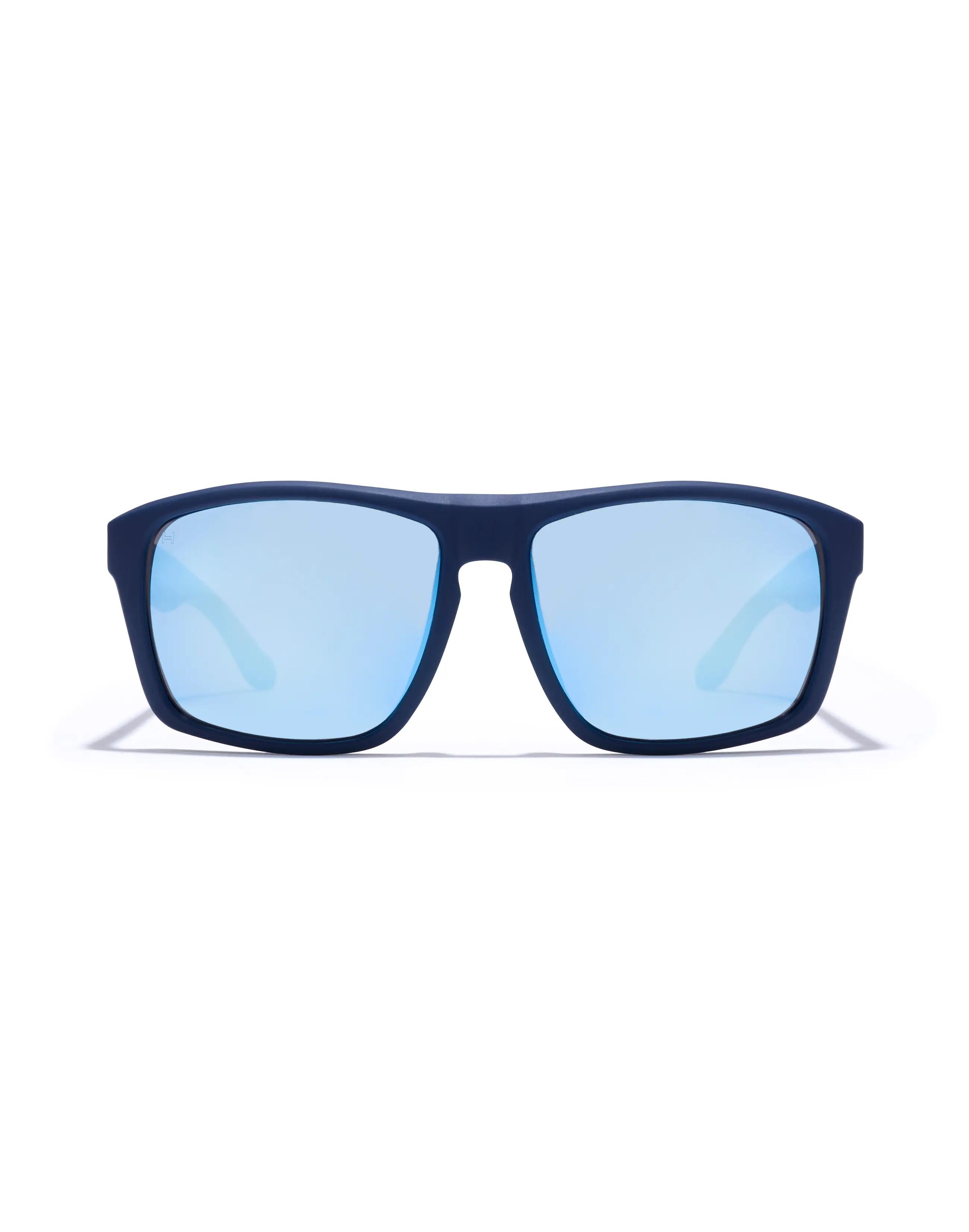 HAWKERS - Zonnebrillen voor Heren en Dames FASTER SPORT RAW - NAVY BLUE CHROME 2/6