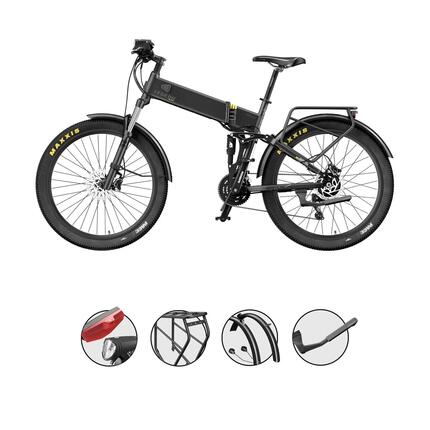 Etna SR VTT électrique pliant 27,5" + Kit Urban · Tout suspendu · 100 km