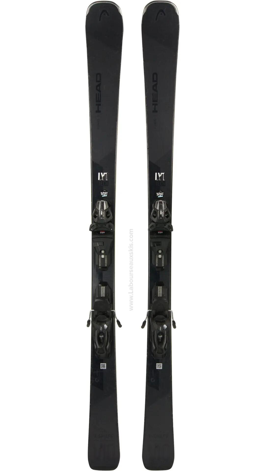 Reconditionné - HEAD V-SHAPE v10 + Tyrolia PR 11 GW - Très bon état 2/3