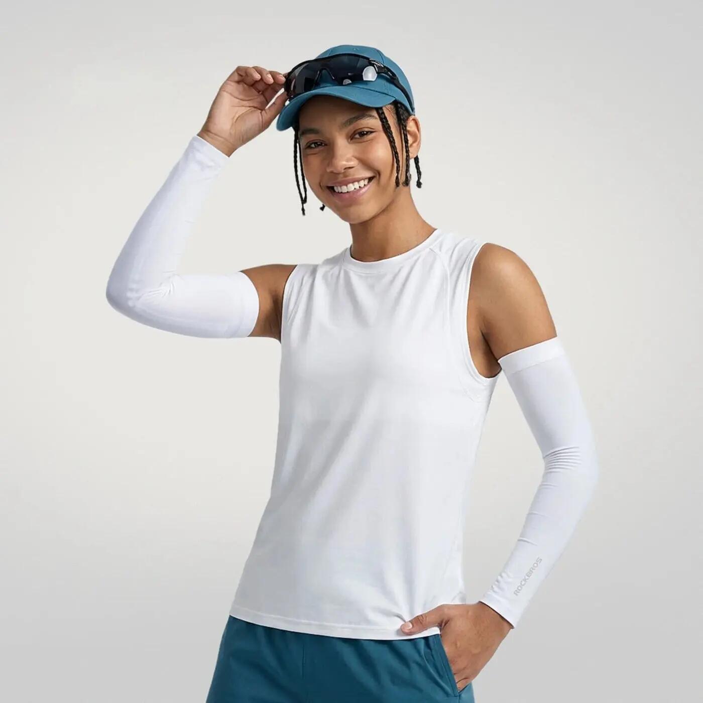 UPF50+ Cooling Cycling Arm Sleeves ROCKBROS 2/4
