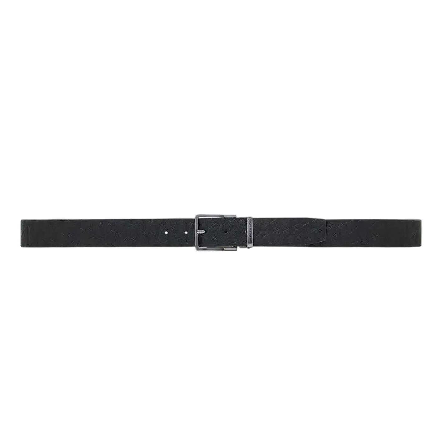 Pelle Cintura Armani Exchange Nero 2/3