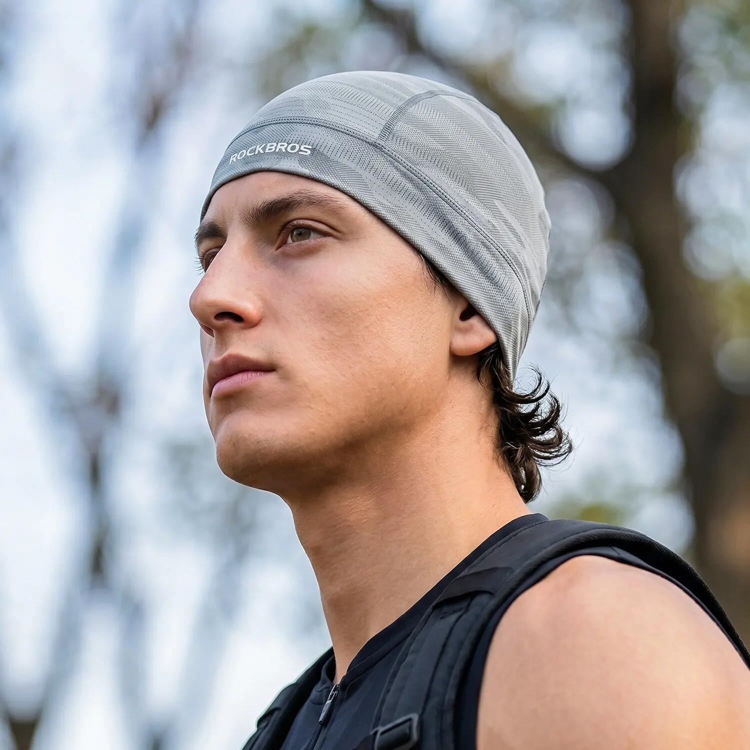 Gorro de ciclismo respirável com proteção UPF50+ ROCKBROS 2/2