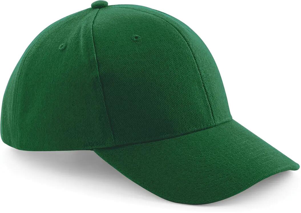Casquette homme Pro-Style en coton brossé - 6 panneaux - Forest Green - One Size 4/4