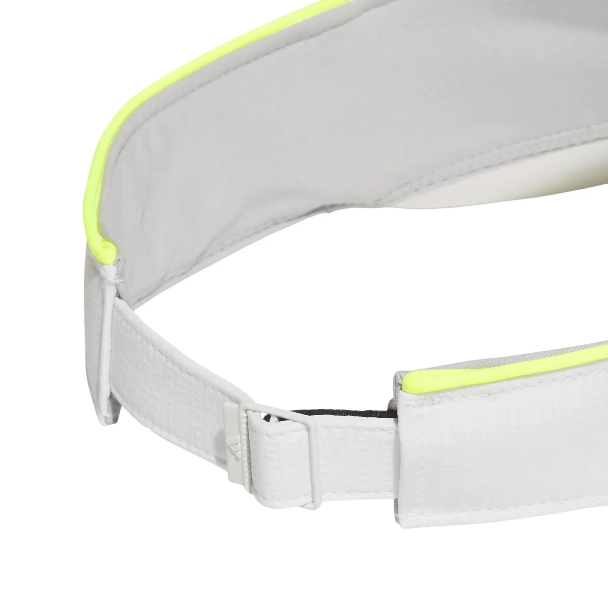 Adidas Fairway Visor für Damen, Golf-Visier für Damen, Weiß/Gelb 4/4