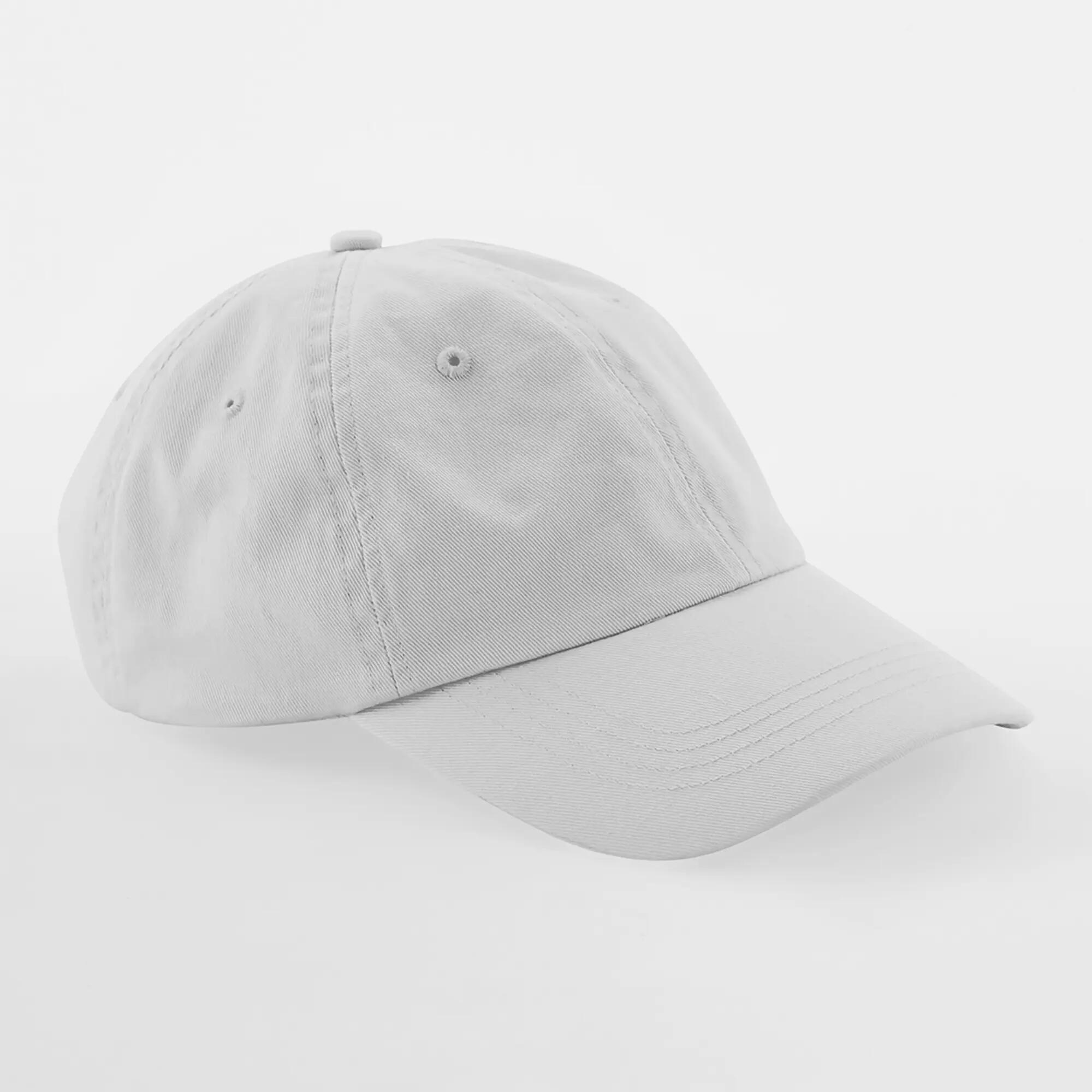 Casquette à profil bas 6 panneaux - White - One Size 3/4