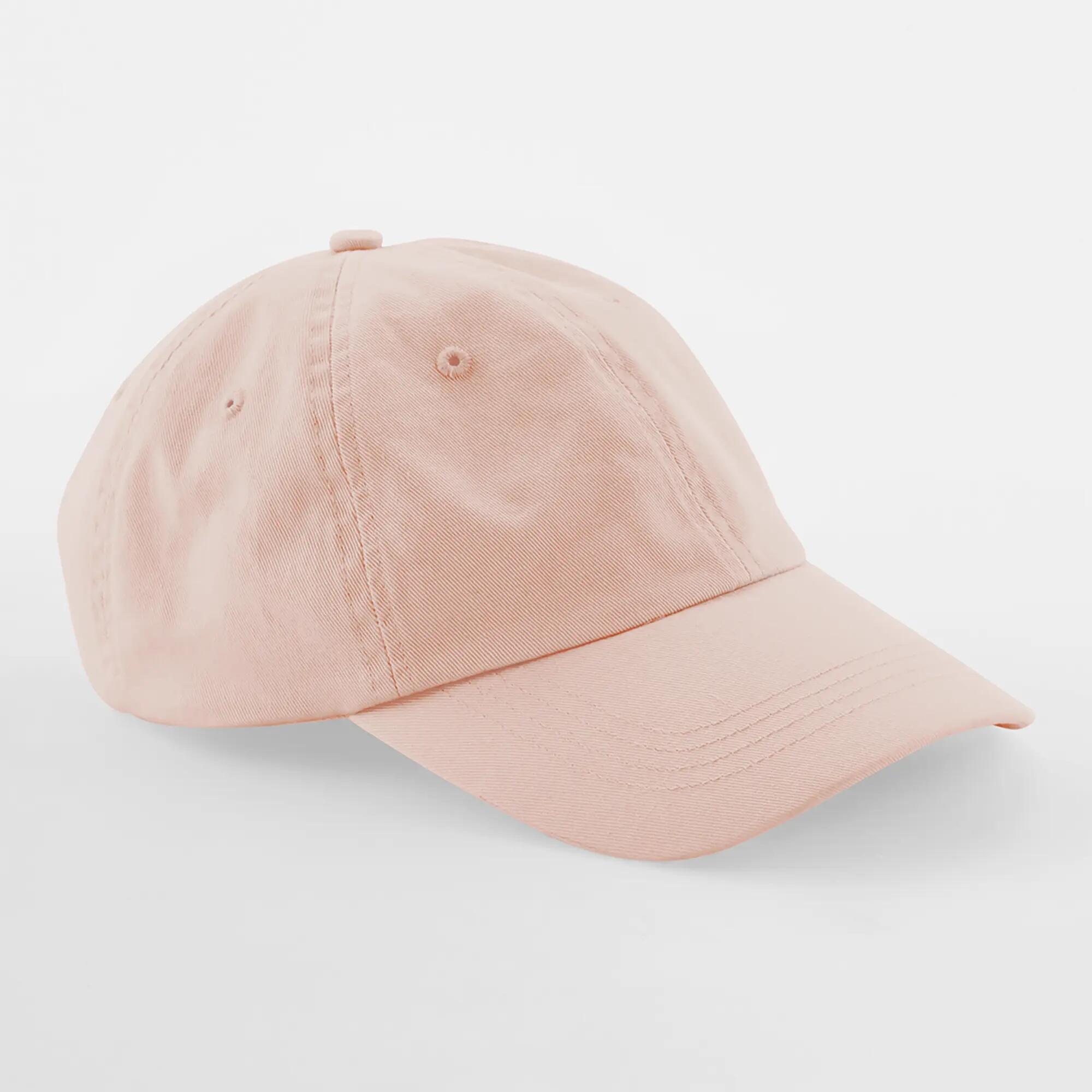 Casquette à profil bas 6 panneaux - Peach - One Size 4/4