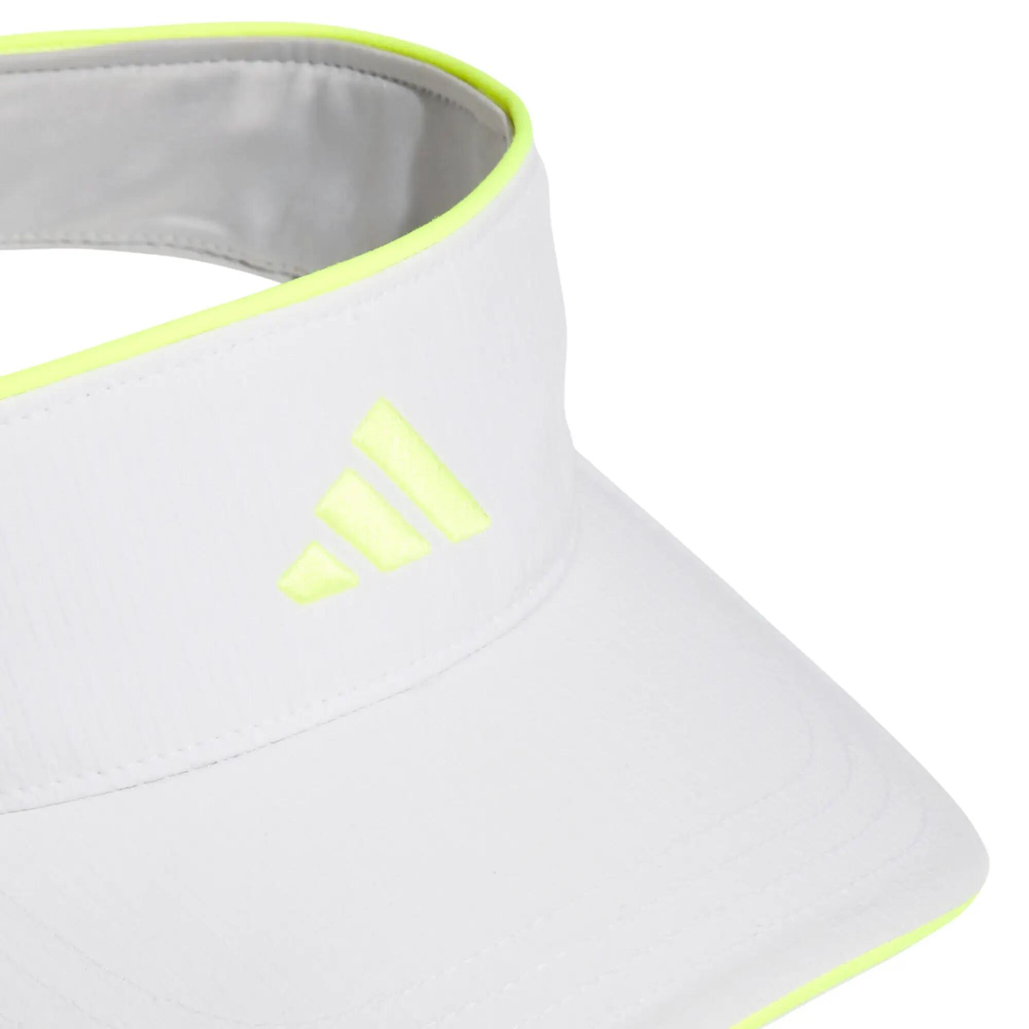 Adidas Fairway Visor für Damen, Golf-Visier für Damen, Weiß/Gelb 2/4
