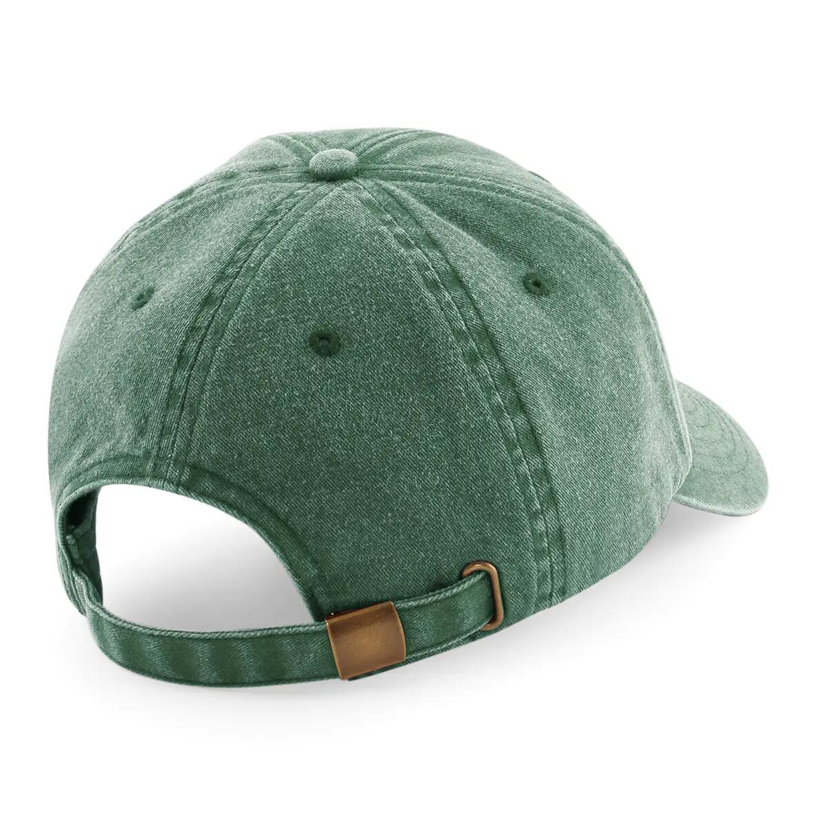 Casquette vintage profil bas - Vintage Bottle Green - One Size 2/6