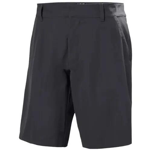 Bermudas Grises Helly Hansen Quick Dry Shorts Ebony de Ajuste Elástico y Tejido 5/5