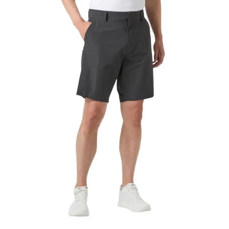 Bermudas Grises Helly Hansen Quick Dry Shorts Ebony de Ajuste Elástico y Tejido 3/5