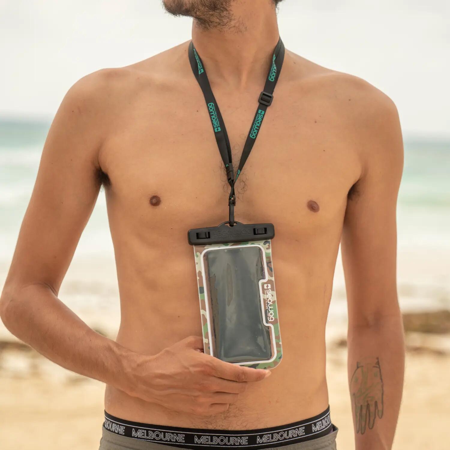 Bolsa impermeável para telemóvel Camo IPX8 – Caça & Pesca 15/15