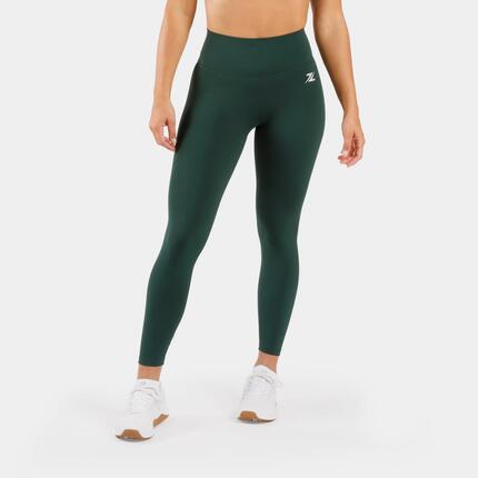 Legging de sport long ZEUZ – Femme – Vert forêt – Taille XXL