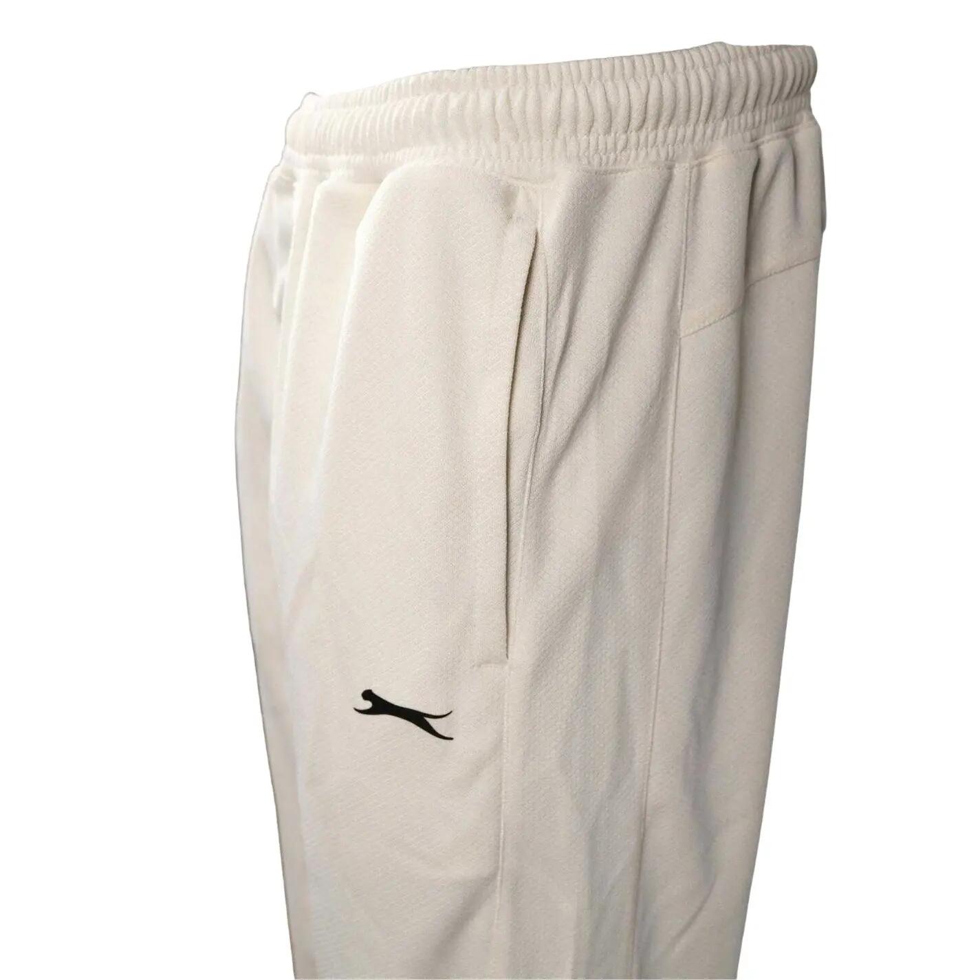 Pantalone Logo Cricket Bambini Slazenger Aero Crema 4/4