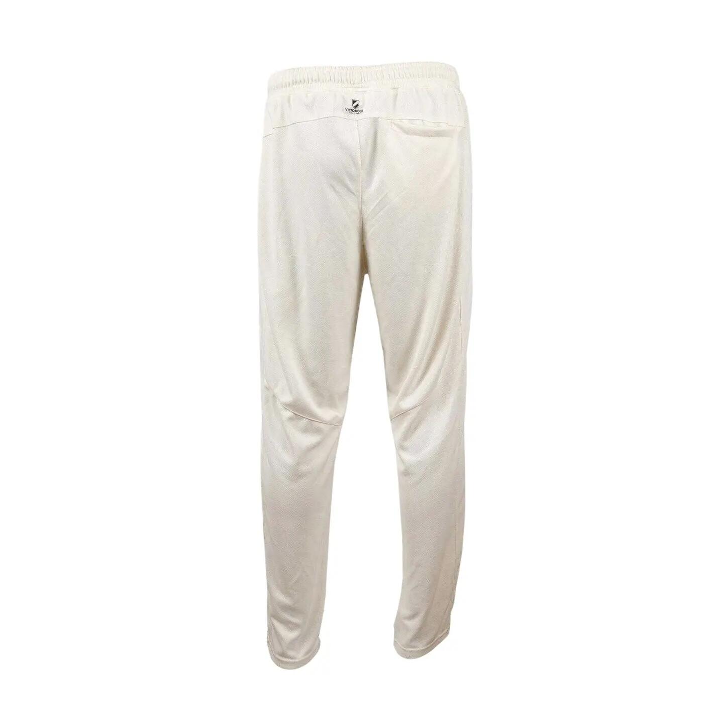 Pantalone Logo Cricket Bambini Slazenger Aero Crema 2/4