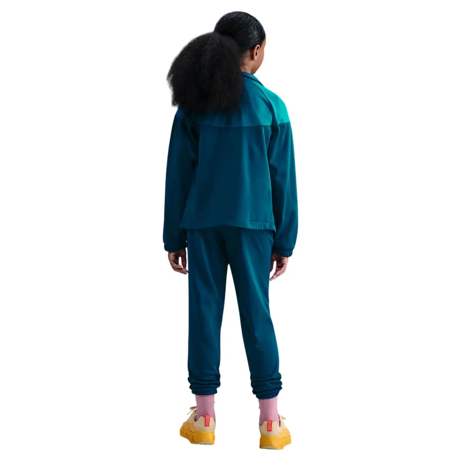 Trainingsanzug für , Polyester Kinder Blau/Grün 3/4