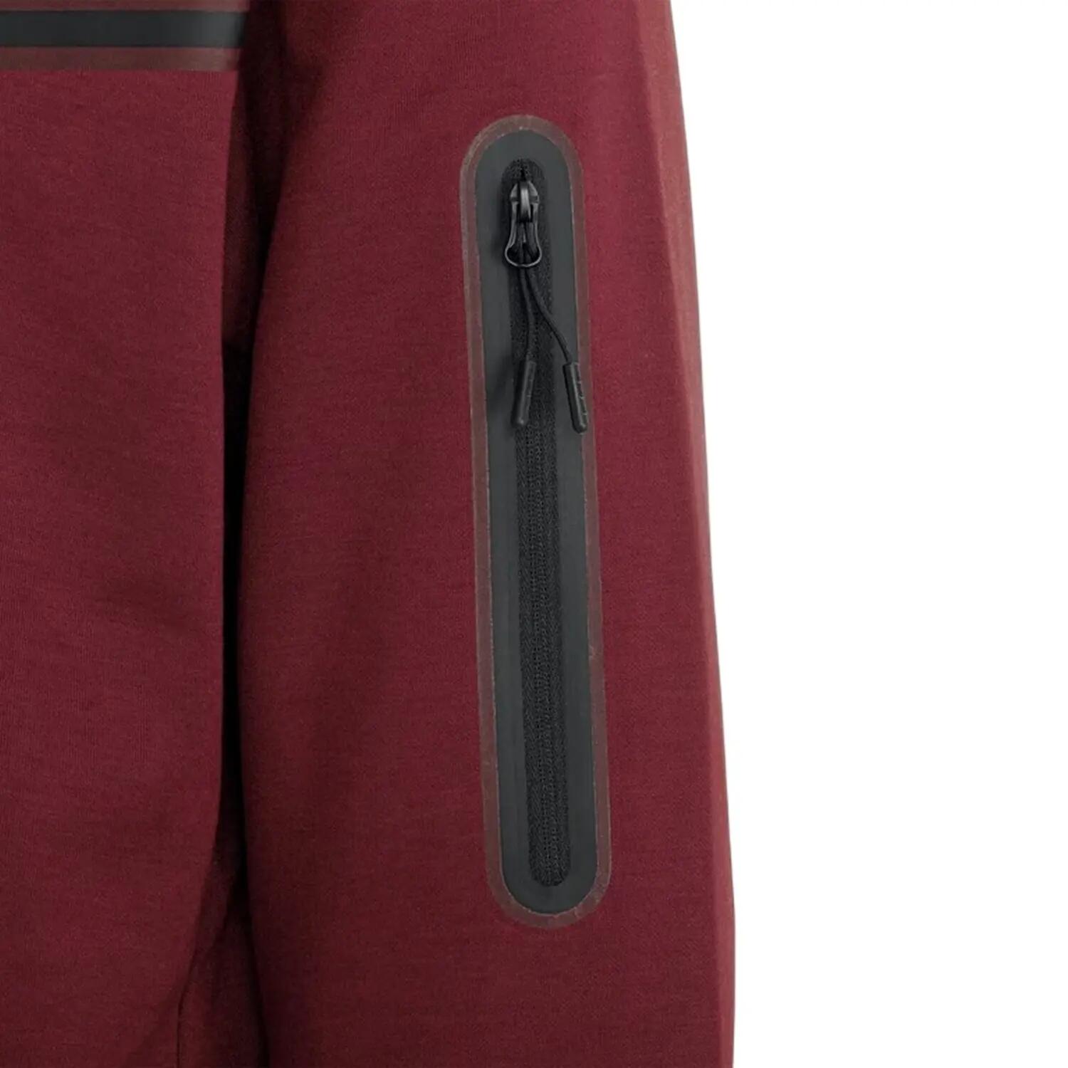 Mens Tracksuit (Burgundy) 4/5