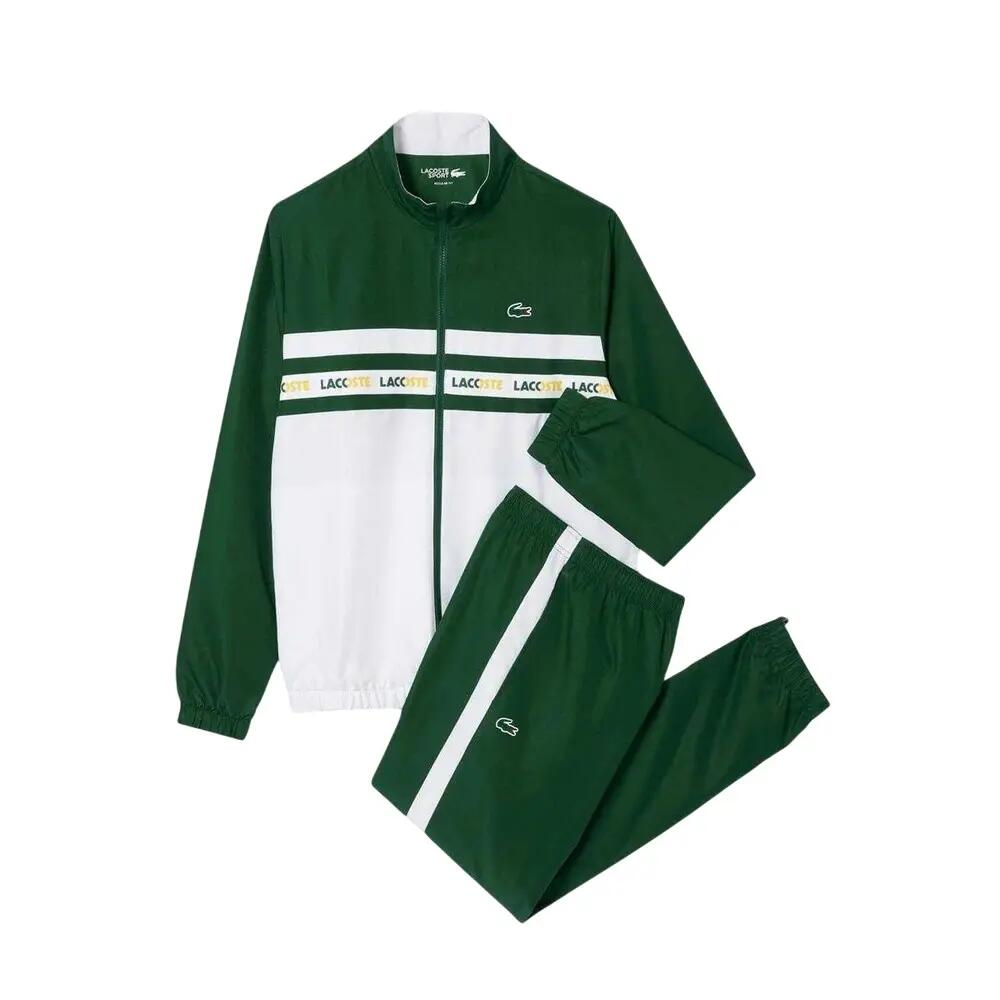 Ensemble Ensemble De Survêtement Tennis Homme (Vert / Blanc) 2/3