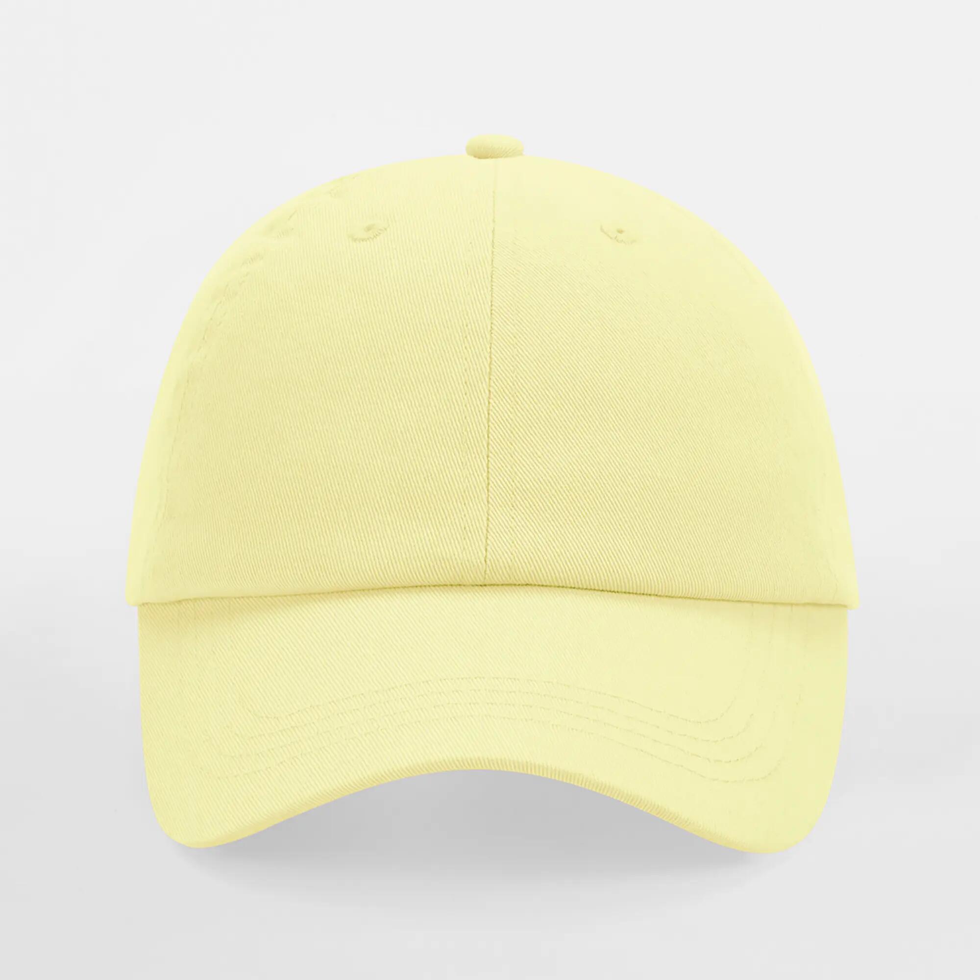 Casquette à profil bas 6 panneaux - Pastel lemon - One Size 2/4