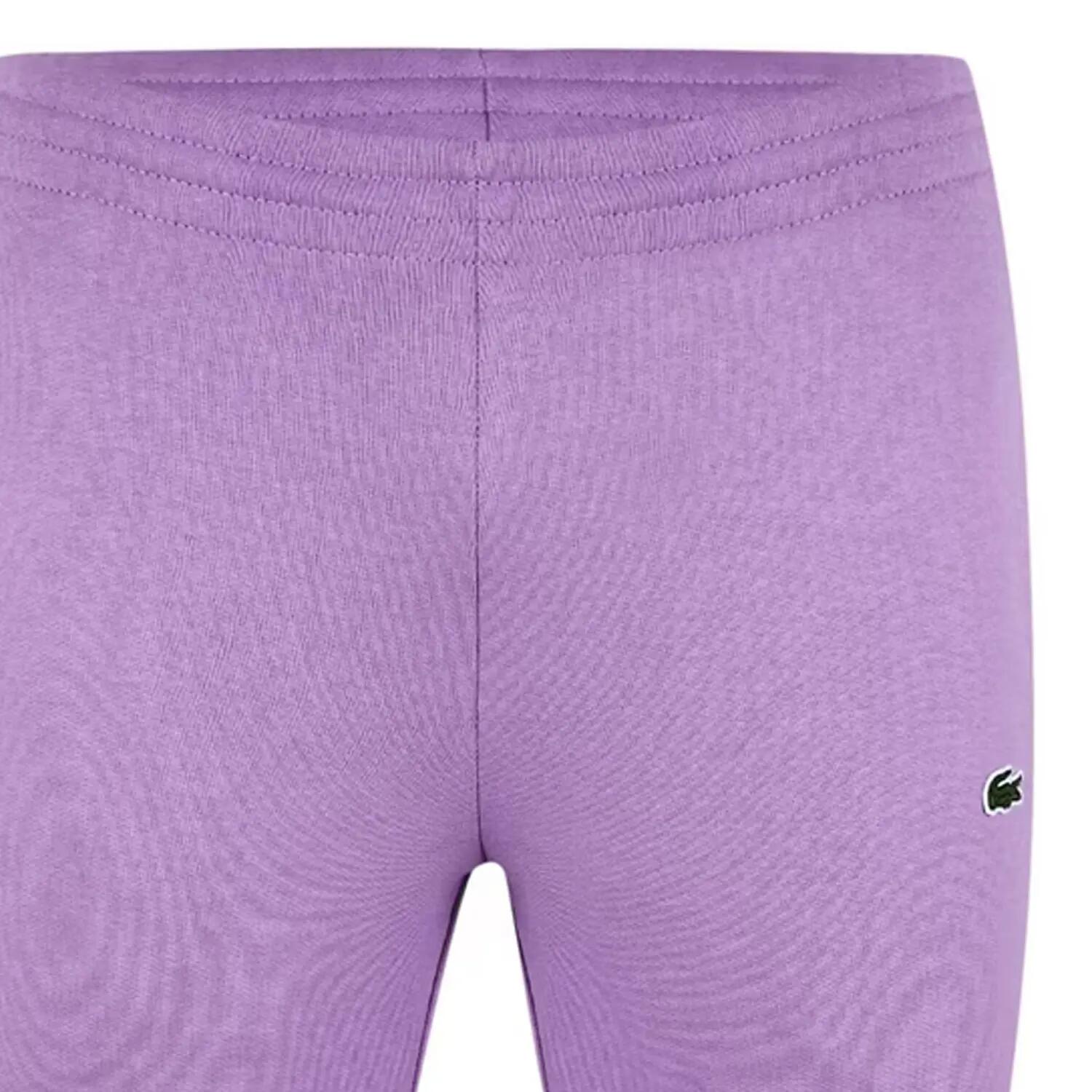 Pantalone Da Tuta Vestibilità Rilassata Uomo Lacoste Viola Chiaro 4/4