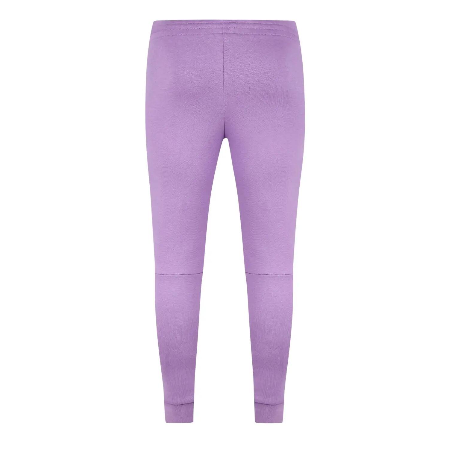Pantalone Da Tuta Vestibilità Rilassata Uomo Lacoste Viola Chiaro 3/4