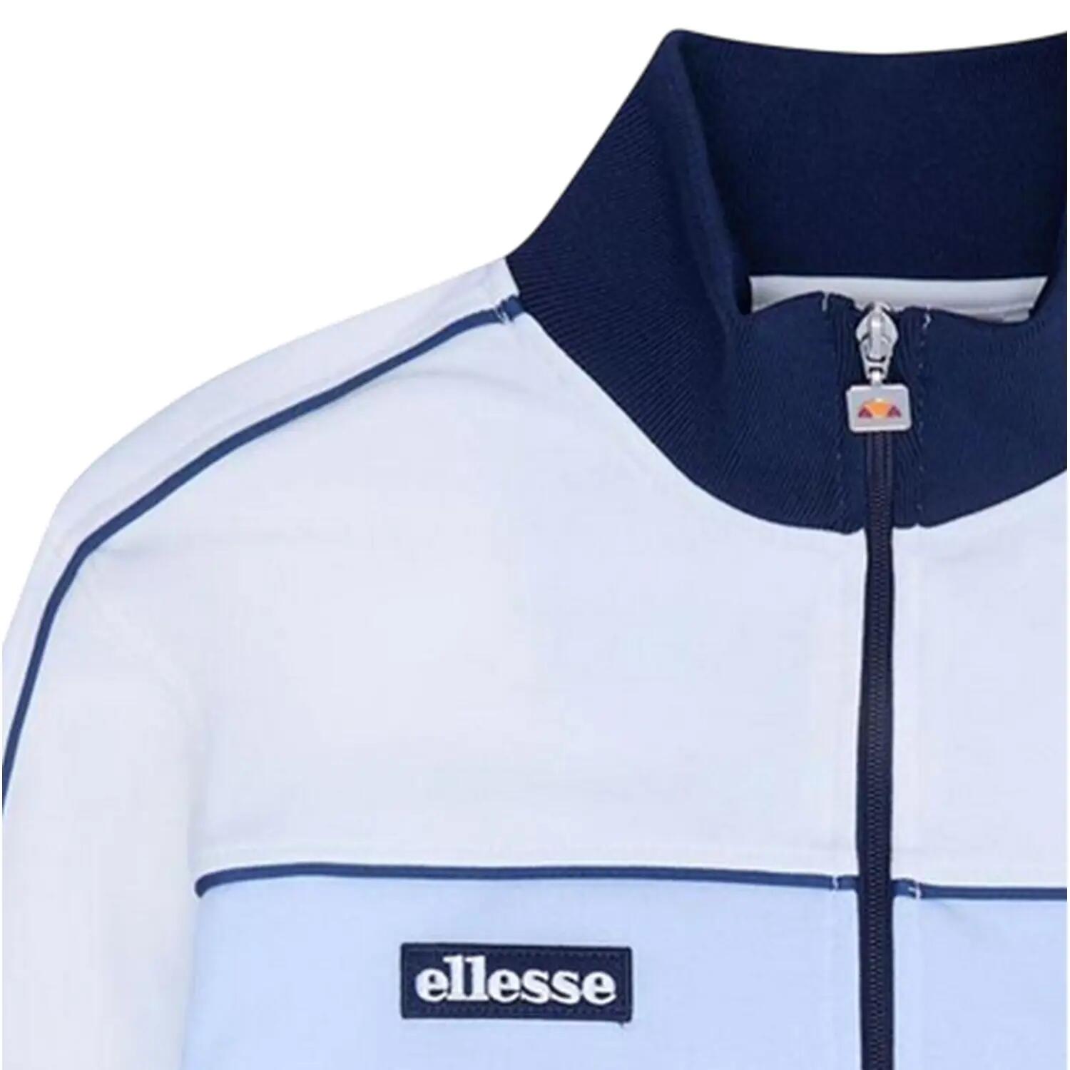 Mens Libros Track Jacket (Off White/Light Blue) 3/3