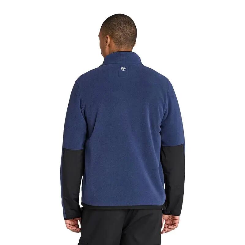 Chaqueta Polar Azul Timberland Sherburne Polartec® Fleece Jacket in Dark Blue M 3/4