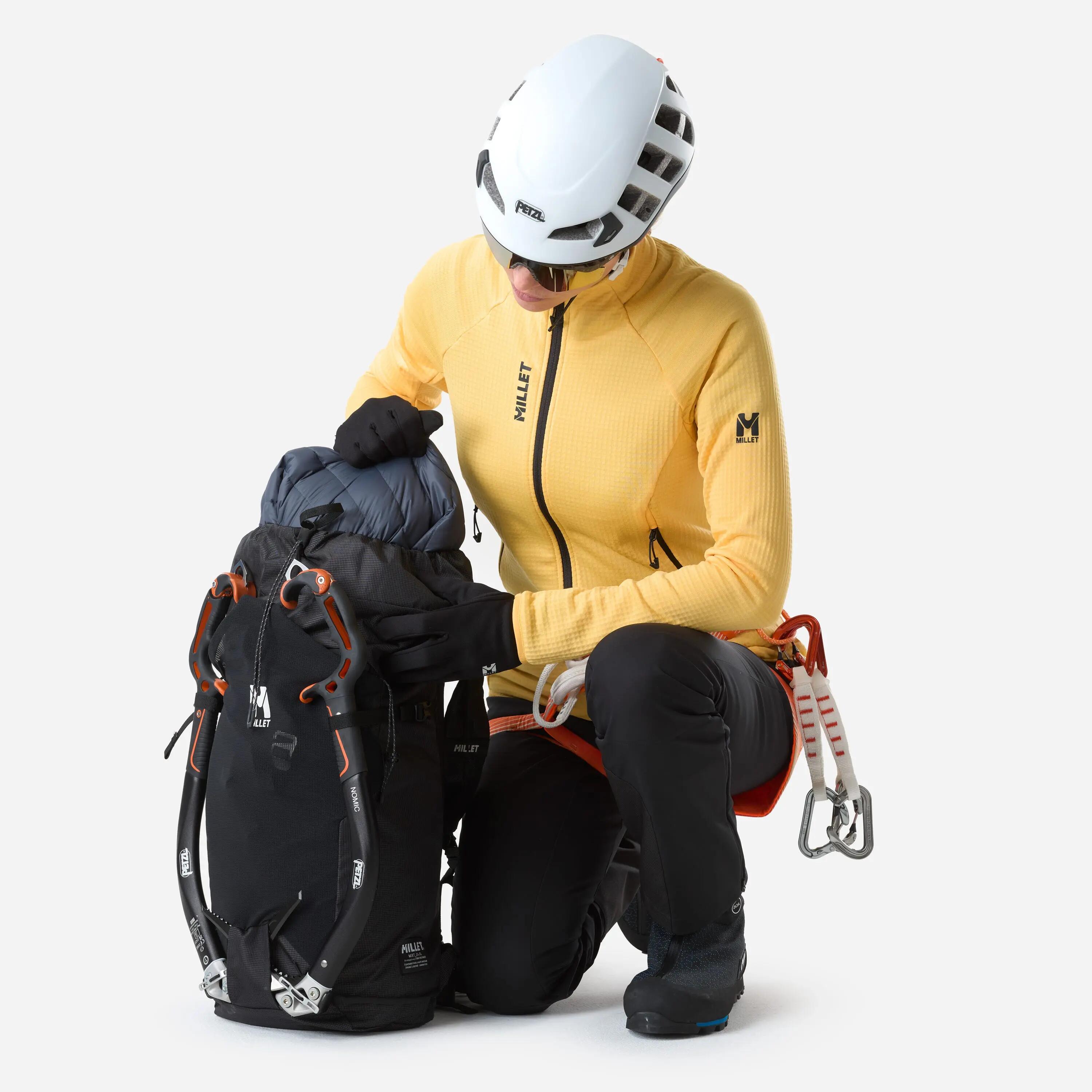 Damen Bergsteigen Fleecejacke  KAMET GRID 2/5