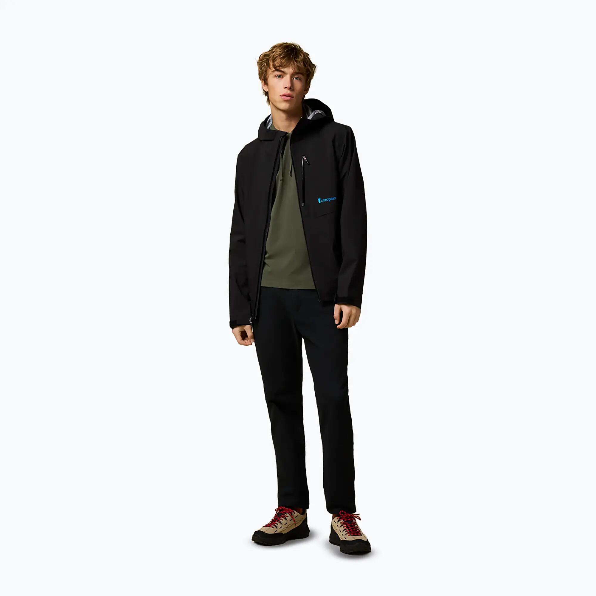 Casaco softshell masculino Cotopaxi Impermeo 3L com capuz 2/7