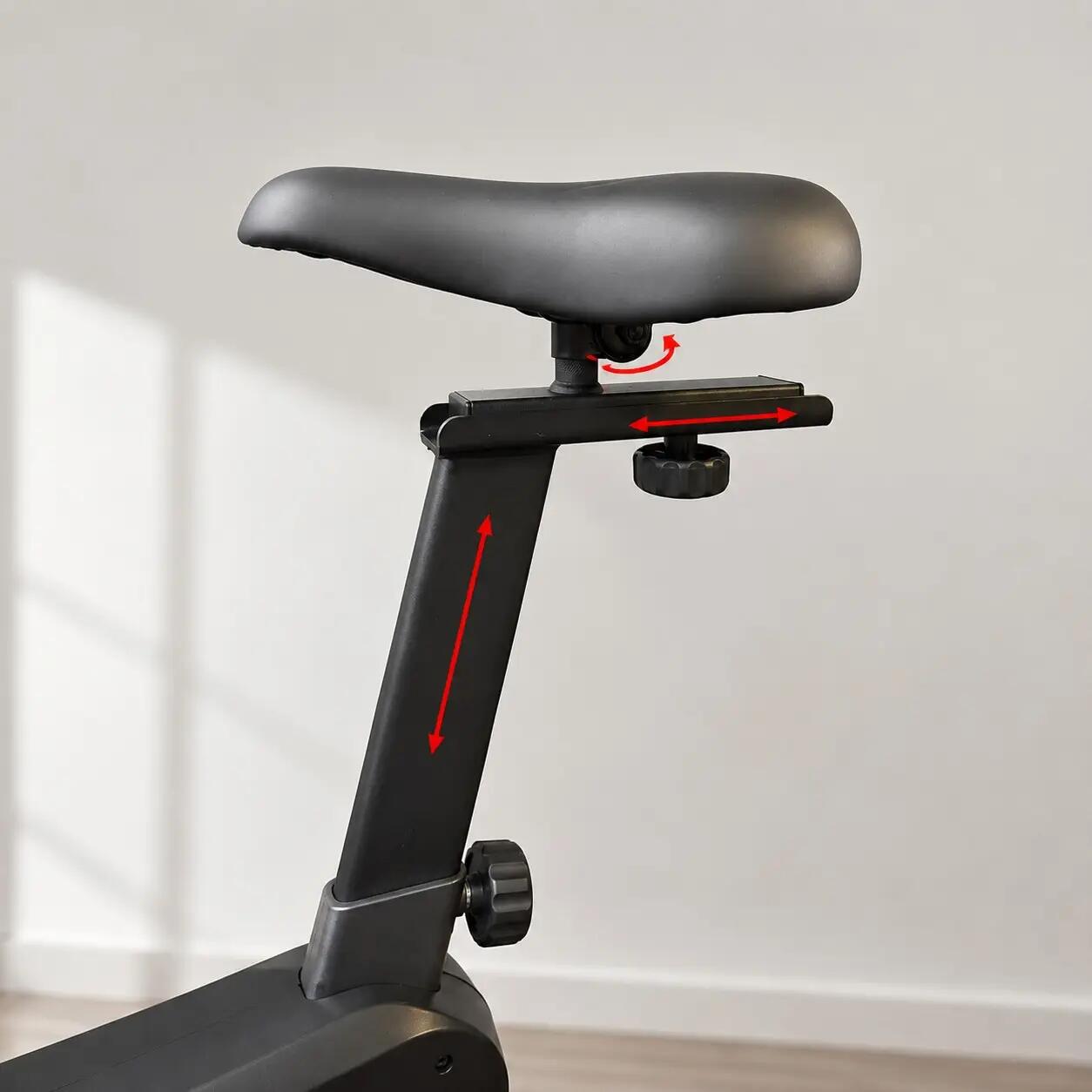 Fitness hometrainer 32 weerstandsniveaus vliegwiel 10 kg tot 135 kg Rider 9 5/7