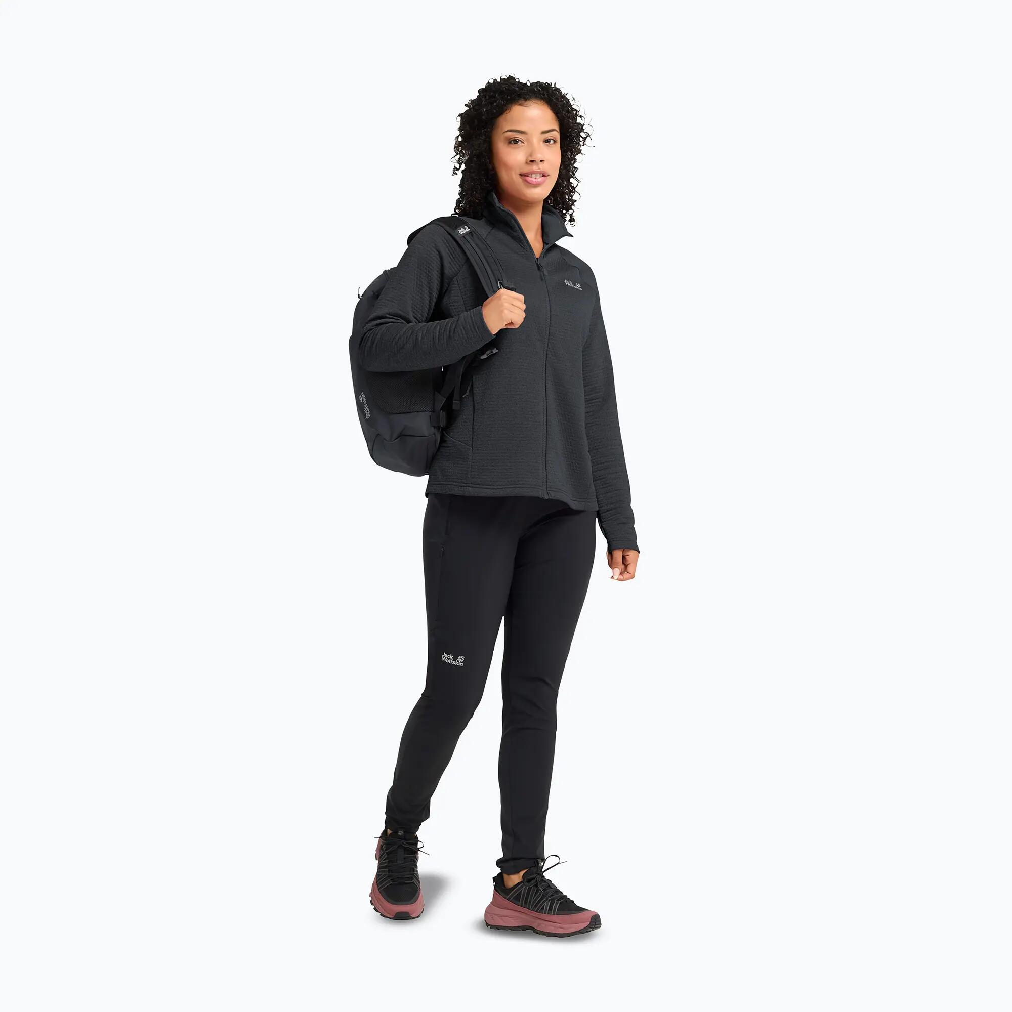 Bluza polarowa damska Jack Wolfskin Anytrail Full Zip 2/7