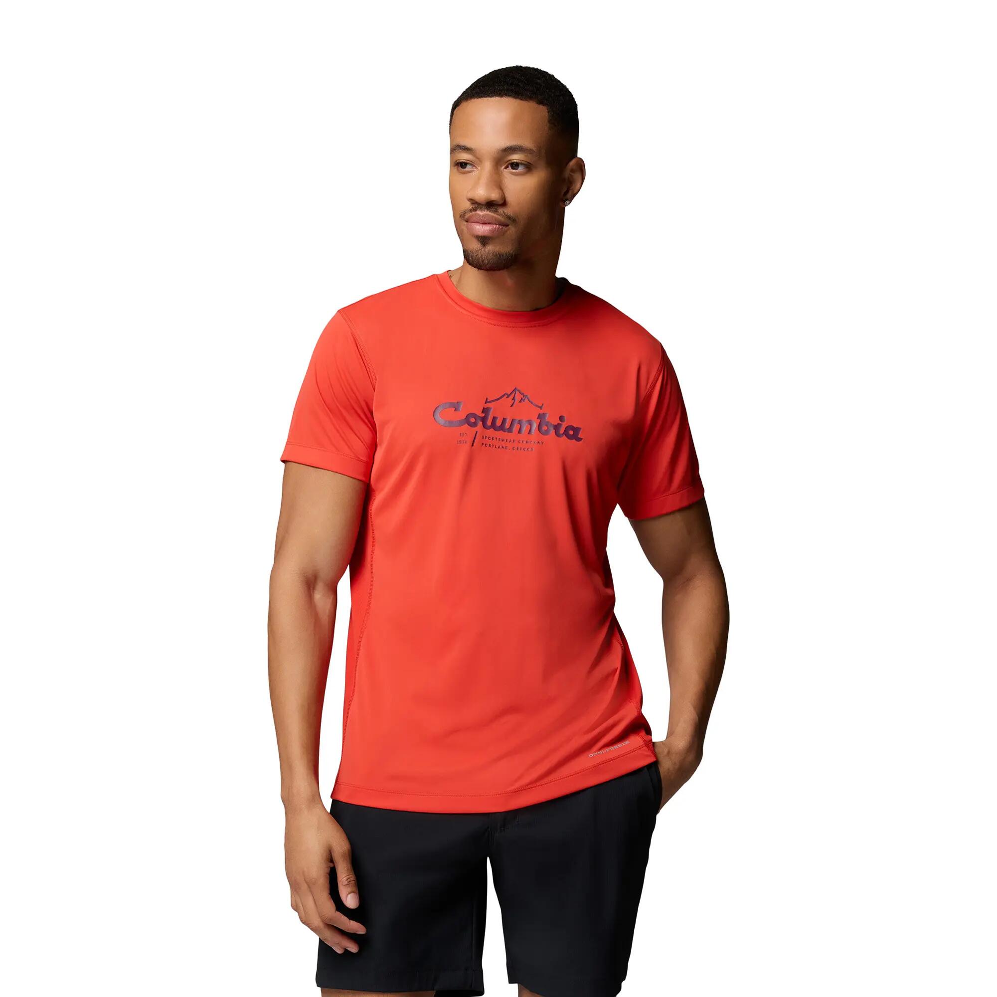 Heren T-shirt Columbia Zero Rules Light Graphic Crew 7/7