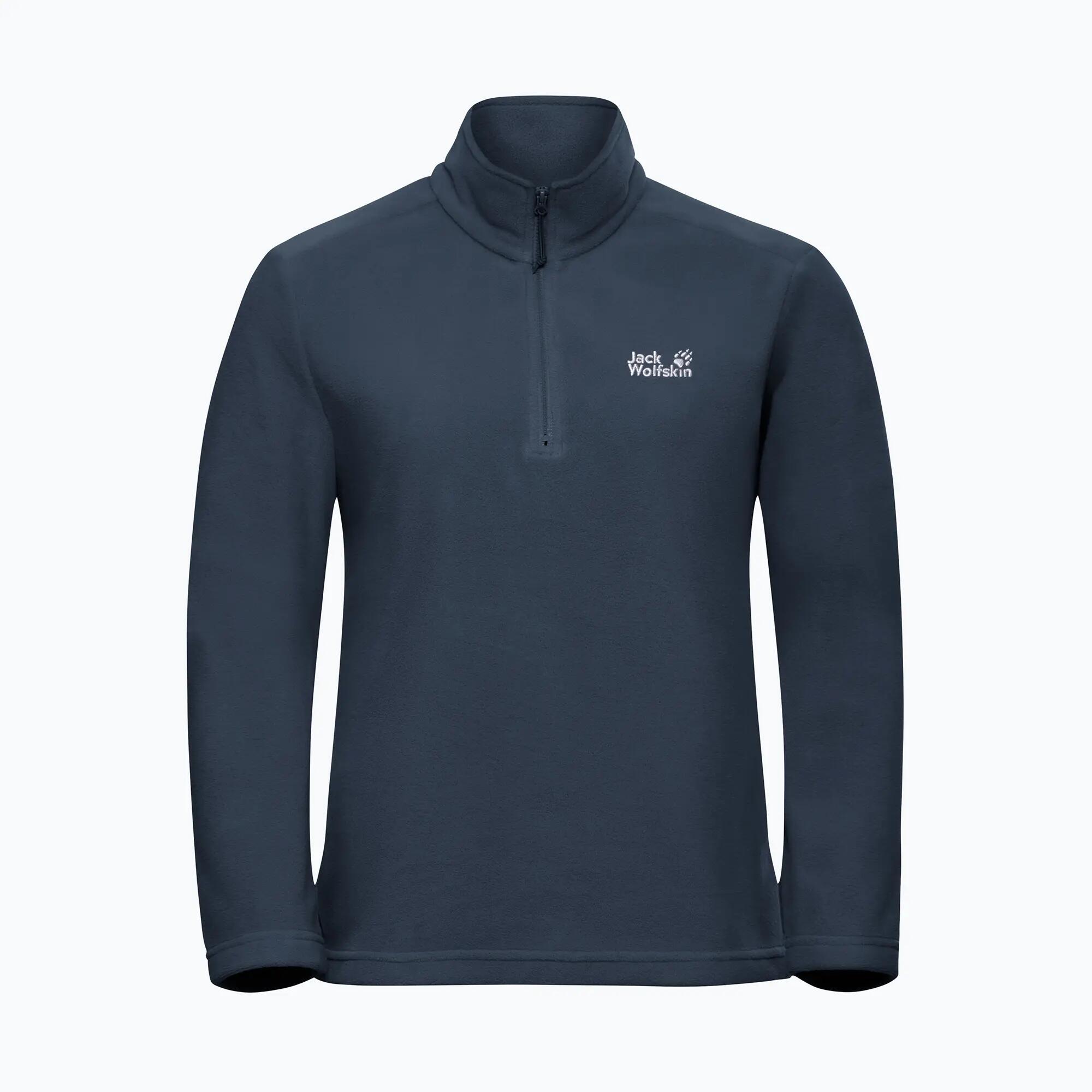 Casaco polar feminino Jack Wolfskin Taunus 100 com meio zíper 5/7